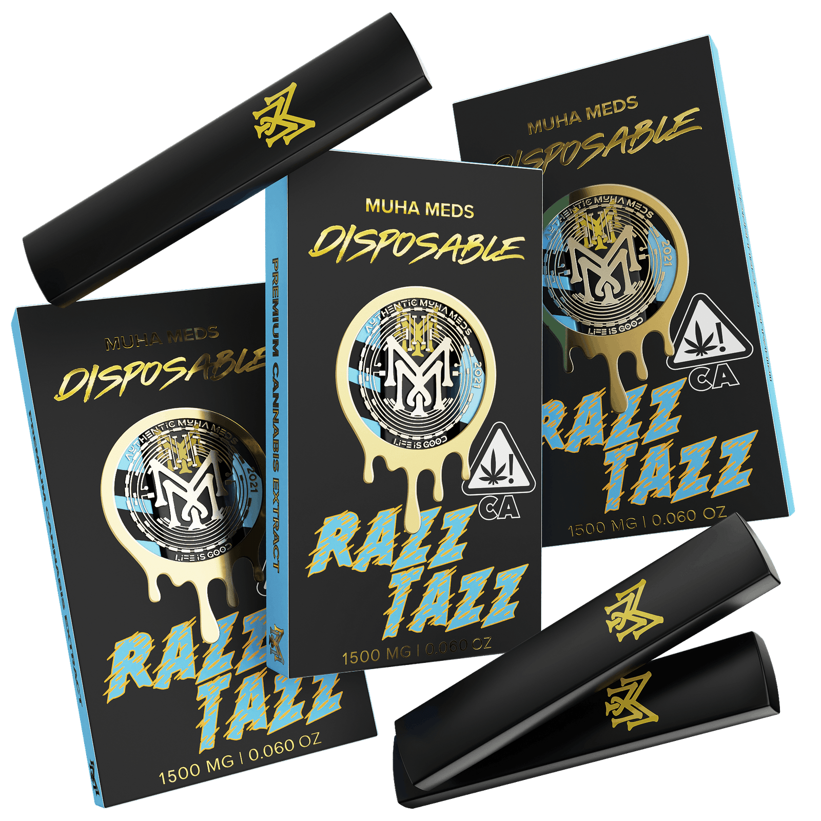 Muha Meds Razz Tazz 1500mg Disposable