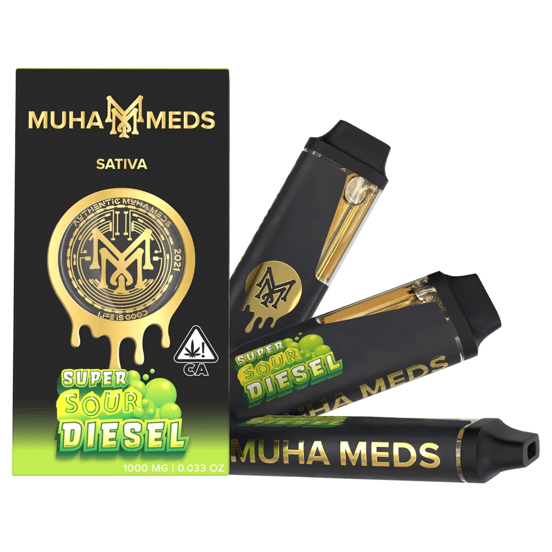 Muha Meds Super Sour Diesel Disposable