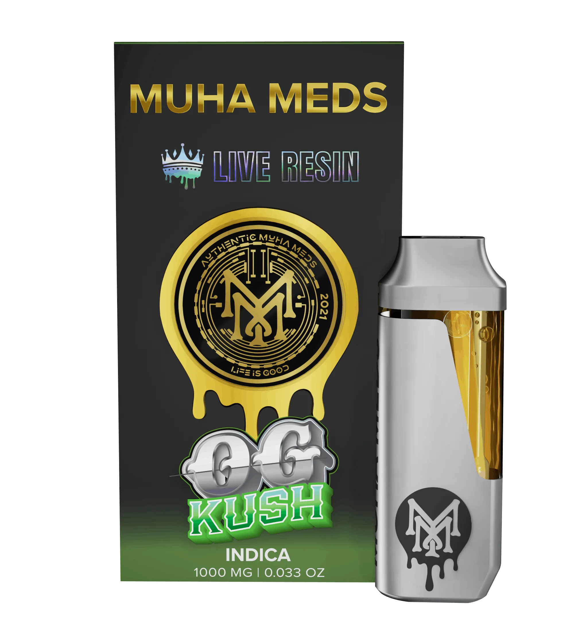 Muha Meds OG Kush Live Resin Disposable
