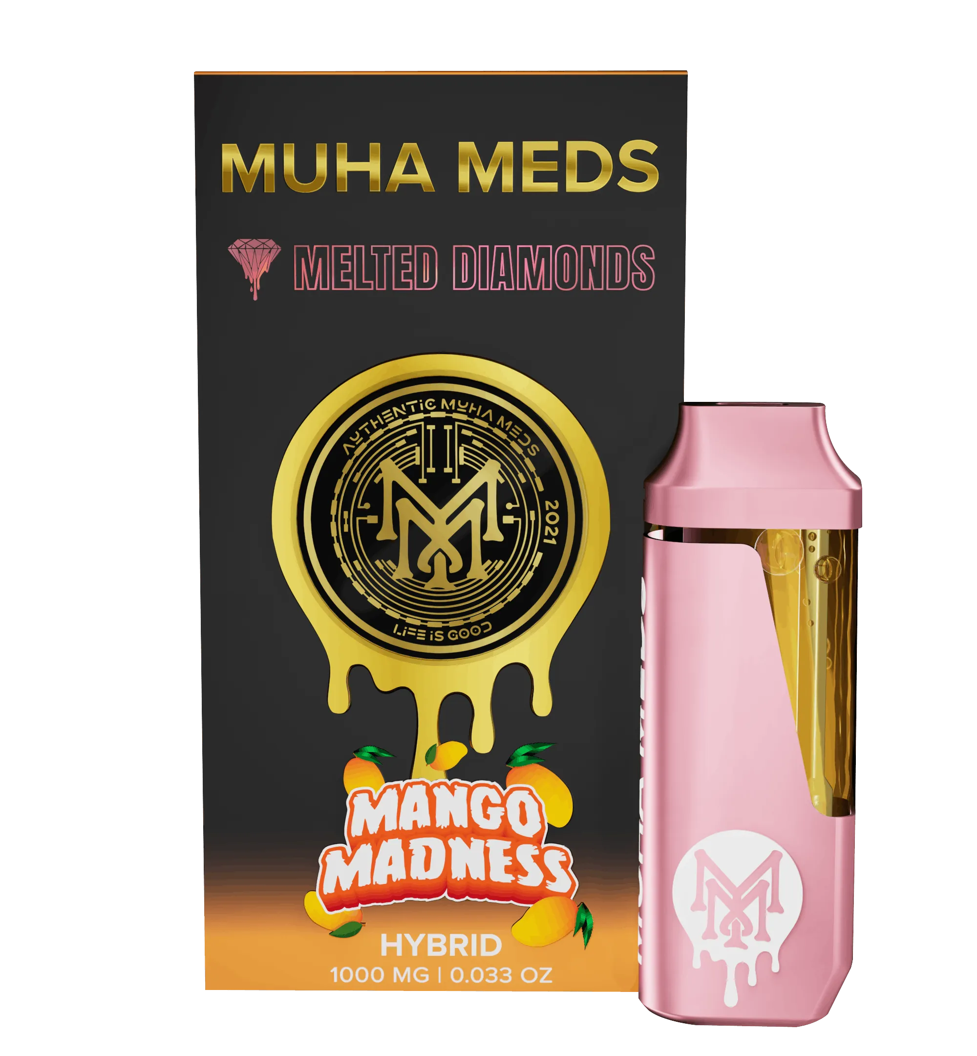Muha Meds Mango Madness Melted Diamonds